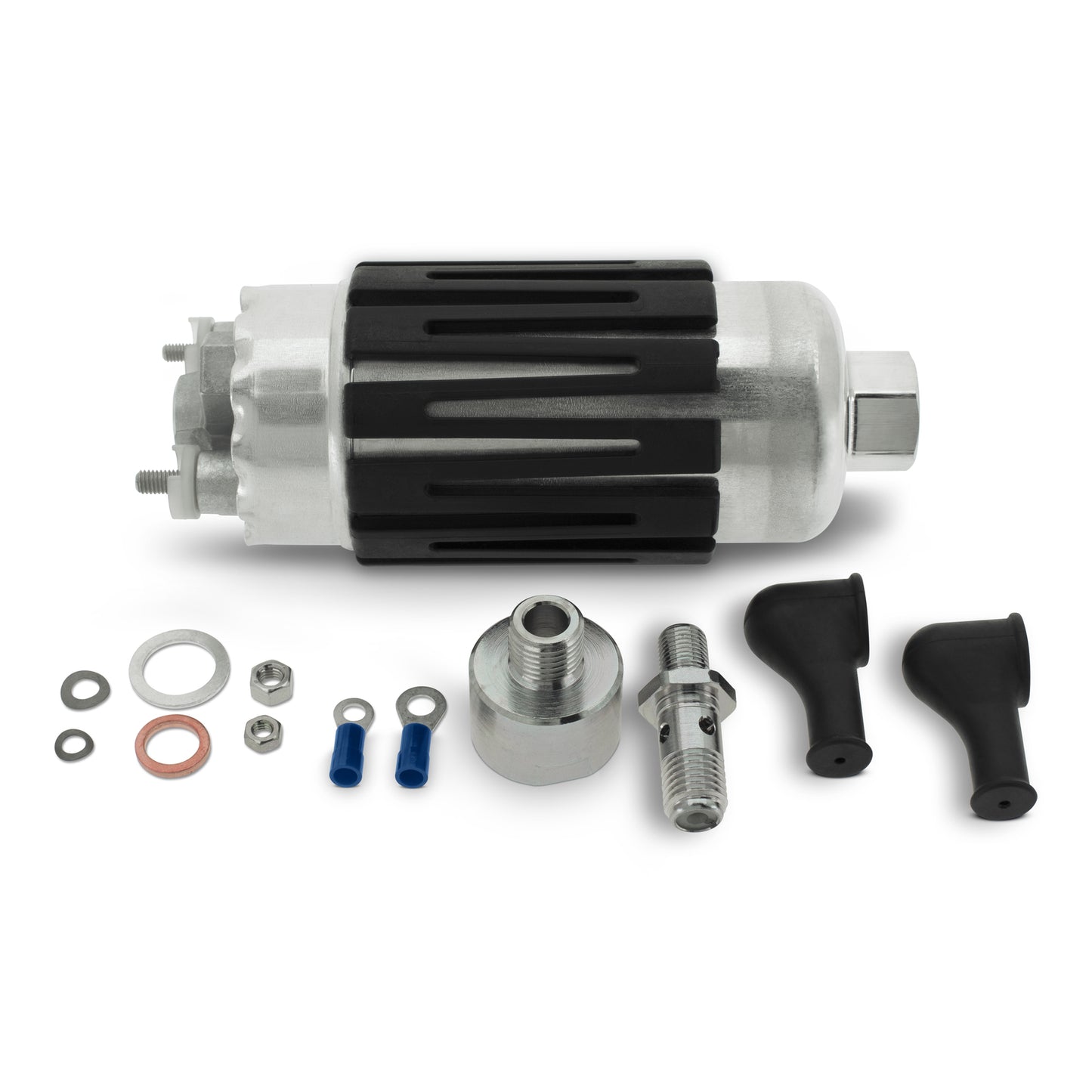 Bosch Fuel Pump, 044 Electric, 275 I/h @ 5Bar , External, Inline, Gasoline, Universal, Inlet 14mm x 1.5, Outlet 10mm x1.0 Each BOS0580464200