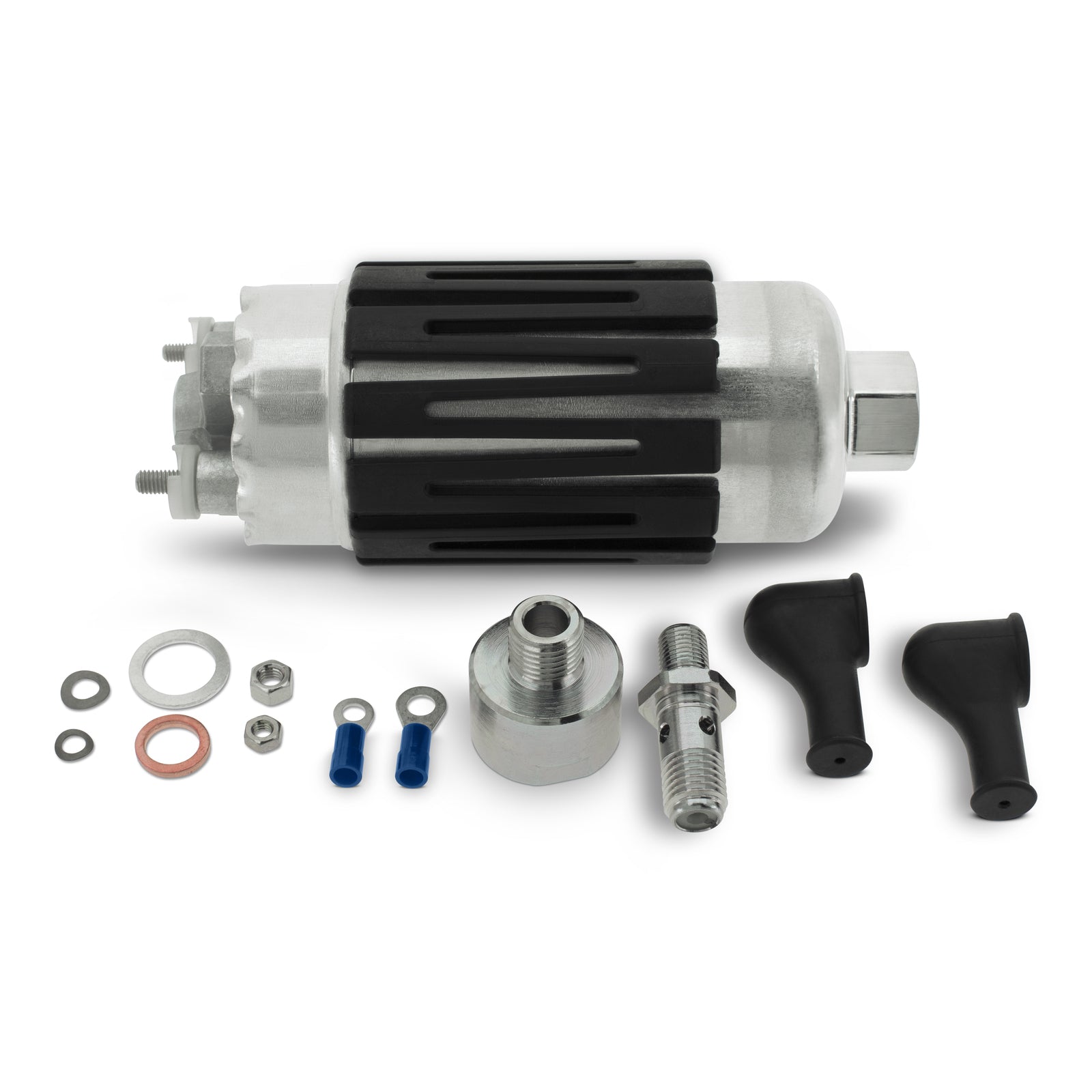 Bosch Fuel Pump, 044 Electric, 275 I/h @ 5Bar , External, Inline, Gasoline, Universal, Inlet 14mm x 1.5, Outlet 10mm x1.0 Each BOS0580464200 - SS Racetech Rods & Customs