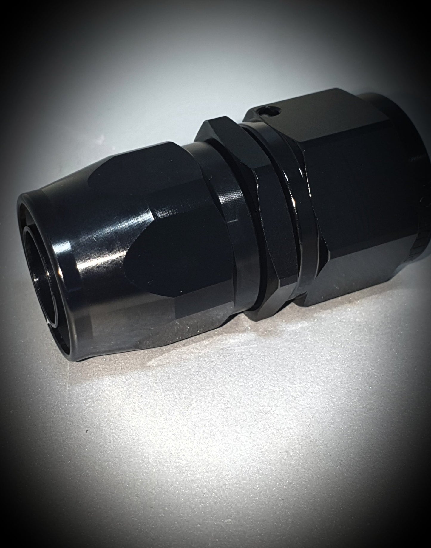 101 - 12 - BLK - 12 straight hose endSS Racetech Rods & CustomsSPEEDFLOW FITTINGS