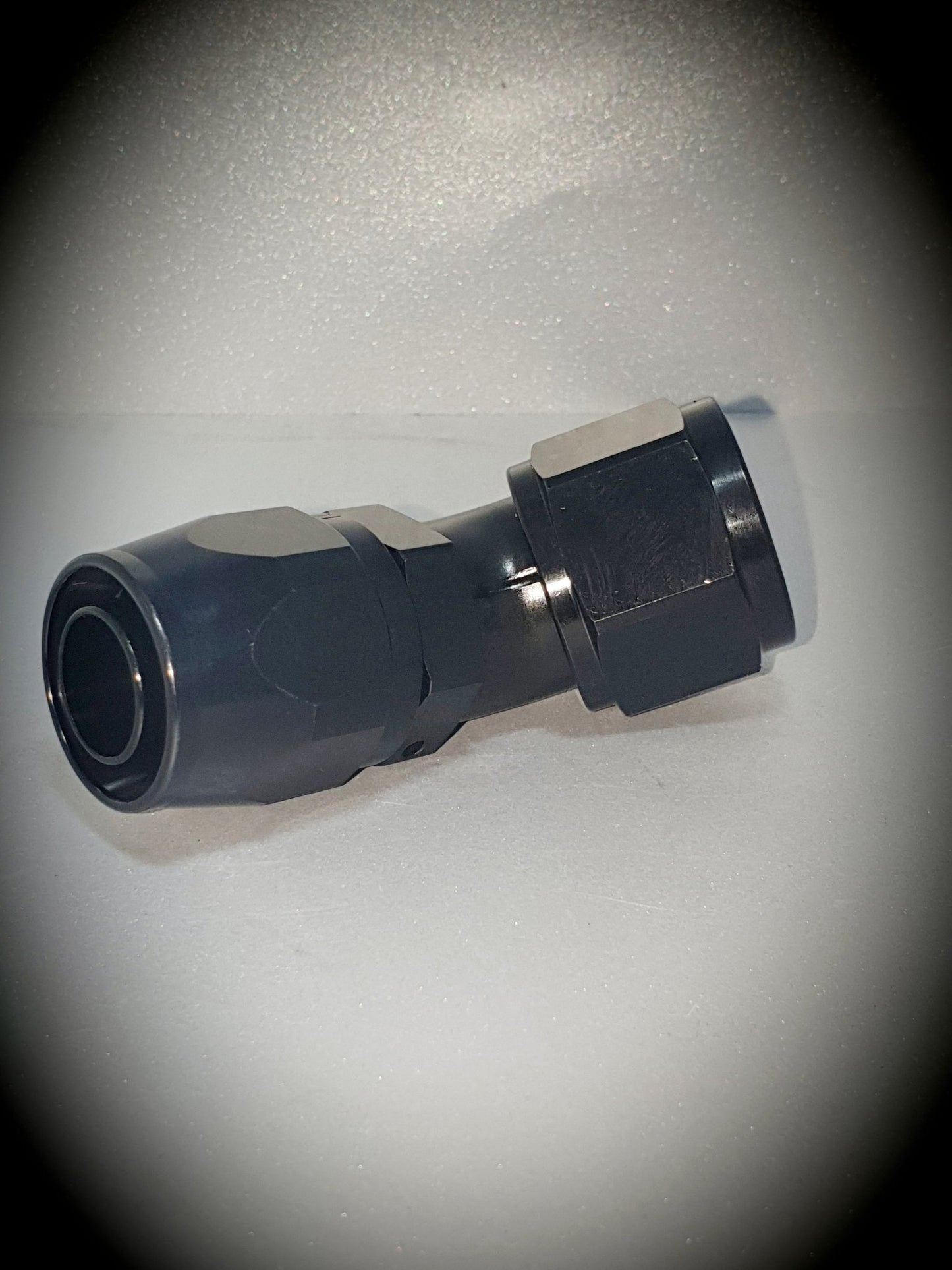 102-12-BLK -12 45 degree hose end - SS Racetech Rods & Customs