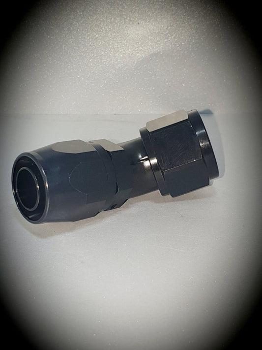 102-12-BLK -12 45 degree hose end - SS Racetech Rods & Customs