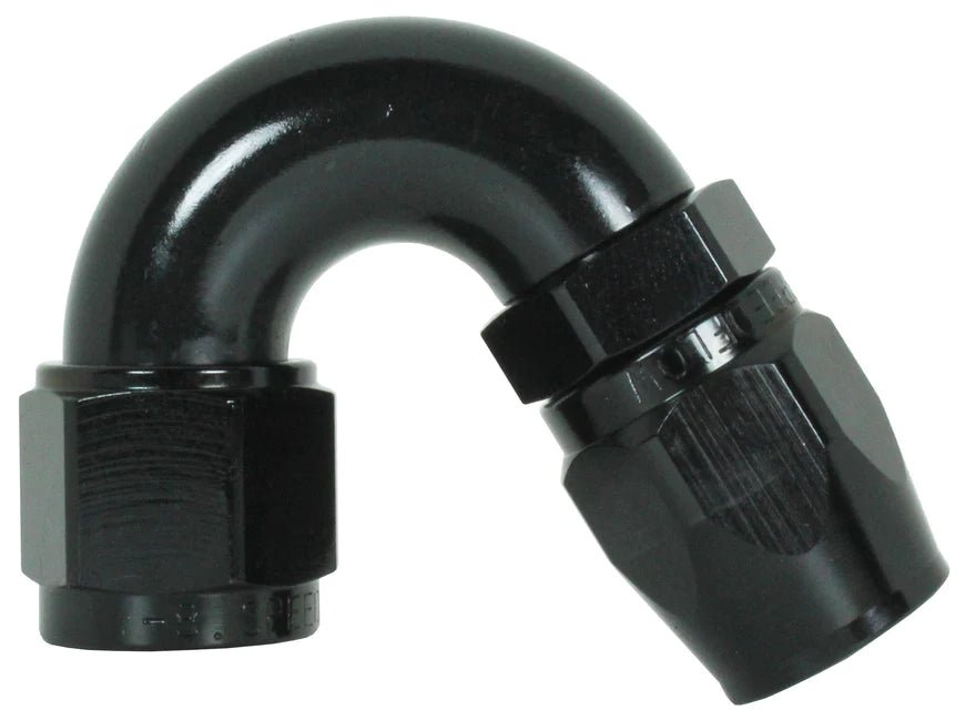 105 - 12 - BLK - 12 150 Degree hose endSS Racetech Rods & CustomsSPEEDFLOW FITTINGS