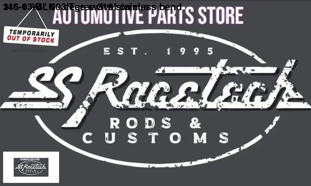 145 - 03 - BLK - 3 Tee swivel on runSS Racetech Rods & CustomsSPEEDFLOW FITTINGS