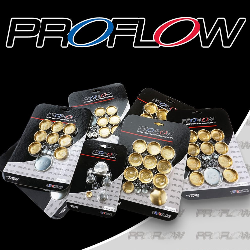 Proflow Brass Freeze Plug Kit - Ford 351C 351M 400 - PFEWP-3818016 by SS Racetech Rods & Customs