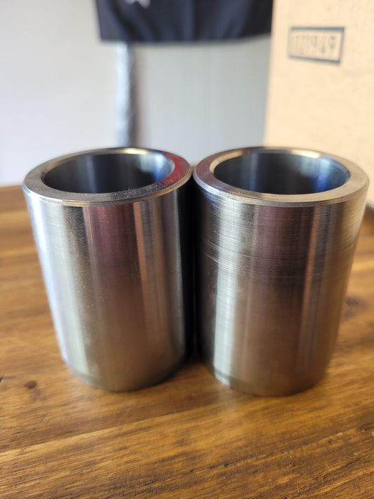 4140 Steel suspension bushes 50.5mm OD, 38.2mm ID, 69.5mm long - Each - SS Racetech Rods & Customs