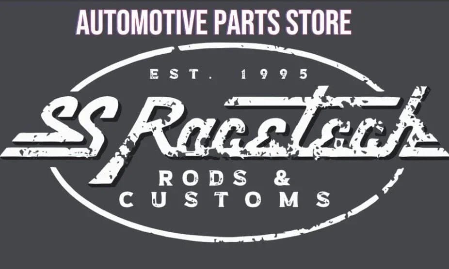 101-08-BLK -8 straight hose end - SS Racetech Rods & Customs