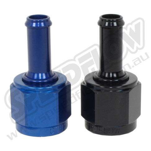 411-06-BLK -6 female to 3/8_ hose tail by SS Racetech Rods & Customs
