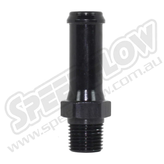421-02-04-BLK 1/8" npt to 1/4" hose tail - SS Racetech Rods & Customs