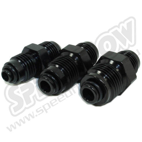 742-06-BLK M18 x 1.5 bump tube to -6 male