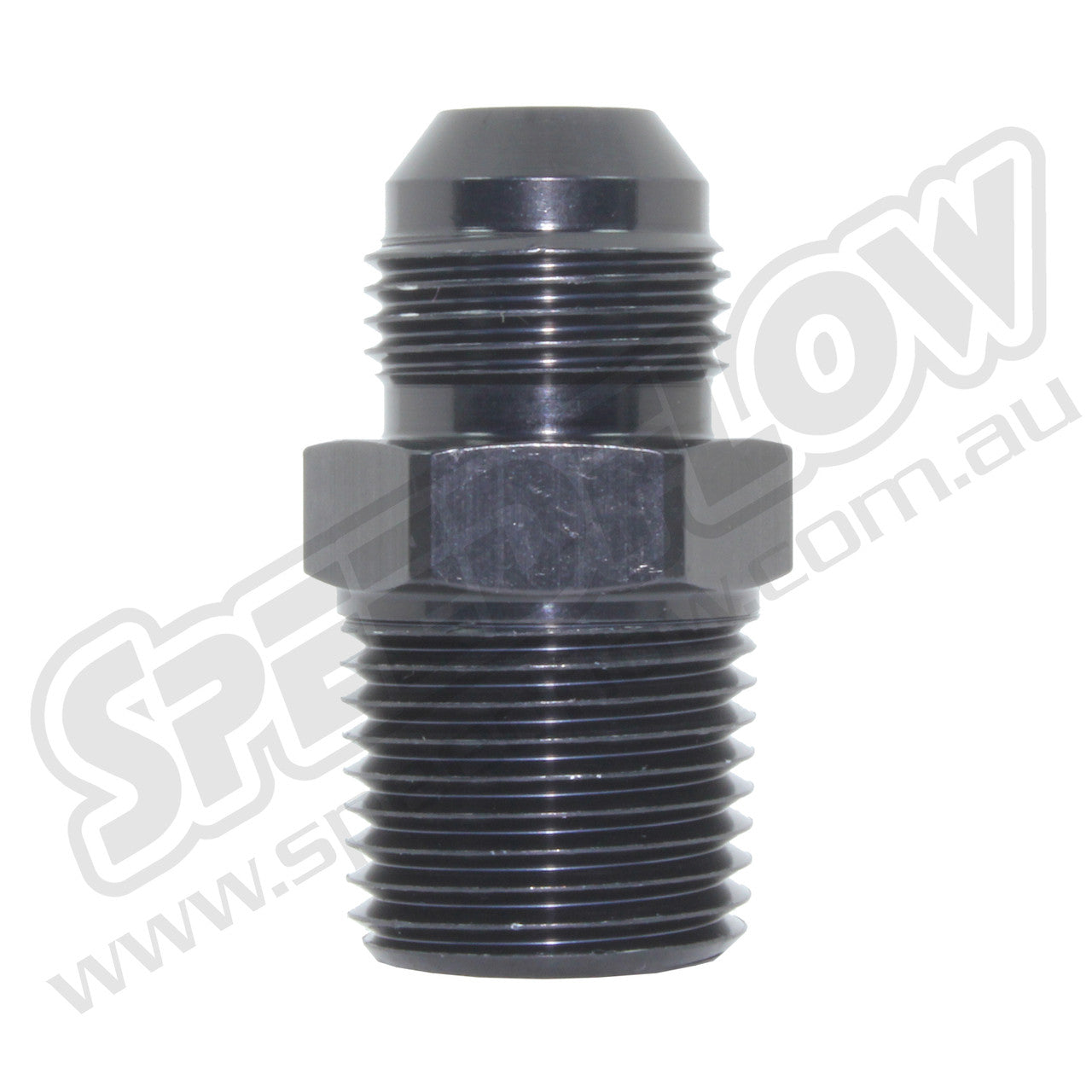 816-06-08-BLK -6 flare to 1/2_ NPT adapter