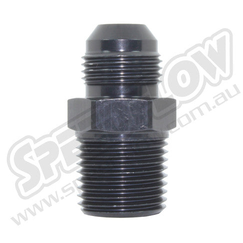 816-06-BLK -6 flare to 1/4" NPT adapter - SS Racetech Rods & Customs