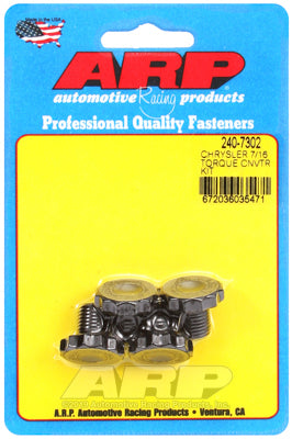 ARP-240-7302 ARP Torque Converter Bolts, 7/16-20 in., 12-Point, 8740 Chromoly, Mopar, Torque flite 727, 904, Set of 4