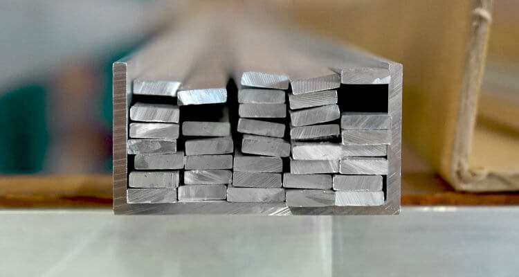 Aluminium flat bar T5 MF 160 x 10.0 X 350 (GS018) 6060