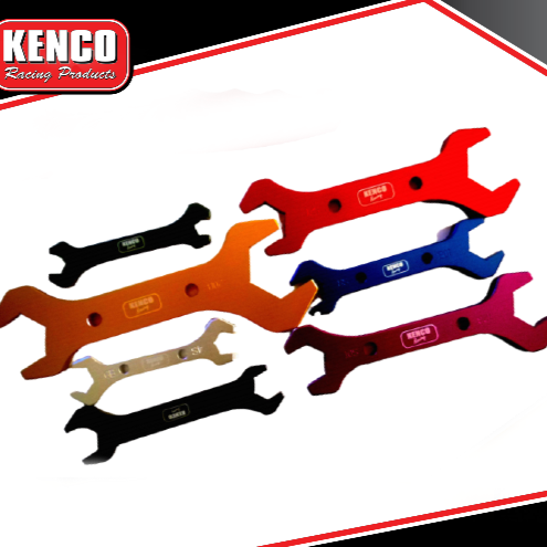 Kenco Racing AN Spanner Set 3AN-20AN Range - SS Racetech Rods & Customs