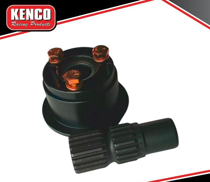 Kenco paddle type spline quick release steering wheel hub