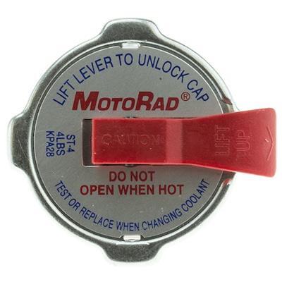 MRD-ST20 Proflow Motorad Radiator Cap, Safety Lev-R-Vent, Stant 20 psi LRG, Each - SS Racetech Rods & Customs