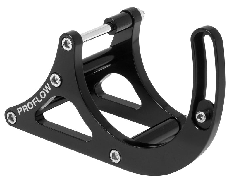 PFEABHOL02BK Proflow Alternator Bracket Kit, Aluminium For Holden V8 Passengers Side Mid Mount V8, Black