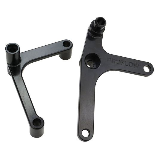 PFEABHOL04BK Proflow Alternator Bracket Kit, Aluminium GM For Holden VT-VZ Commodore LS1 LS2, Black - SS Racetech Rods & Customs