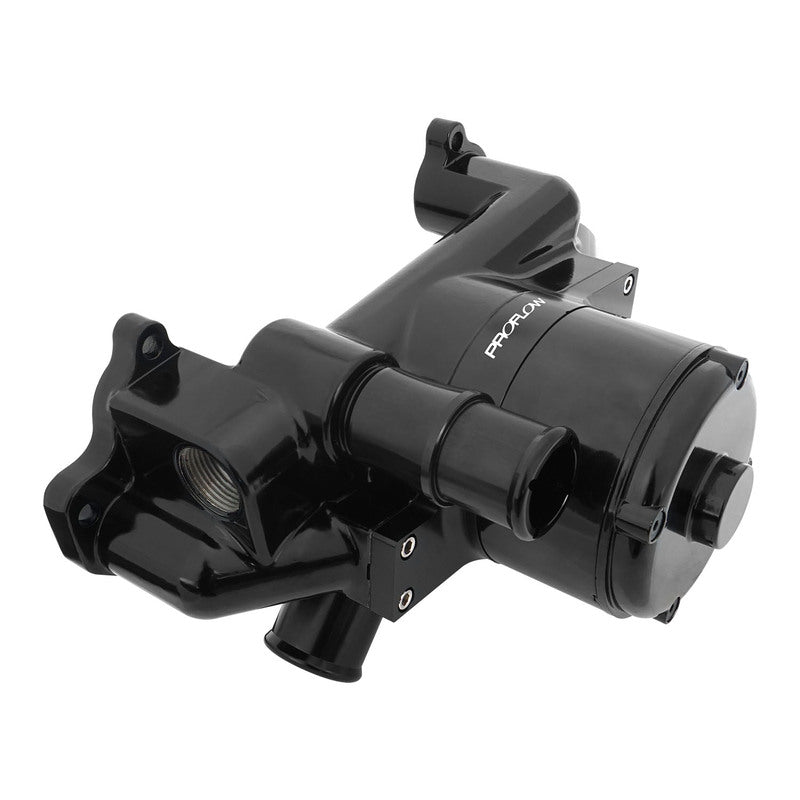 PFEBEW5509-CA Proflow Cast Aluminium Water Pump, Electric, For Holden Commodore LS1/LS2/LS3/LSA, 132 LPM (35 GPM) @ 12 Volts, Black - SS Racetech Rods & Customs