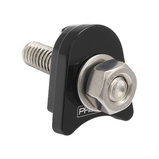 PFEDC035BK Proflow Distributor Hold-Down Clamp, Billet Aluminium, Black, Stud Mount, SB For Ford, Each - SS Racetech Rods & Customs