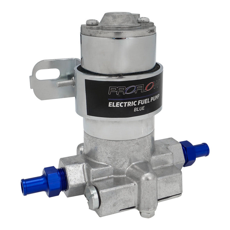 PFEFS12802-1 Proflow Fuel Pump, Electric, Rotor, Vane, Blue 110GPH, Cast Aluminium, 3/8 in. NPT, 14 PSI, Universal, Kit - SS Racetech Rods & Customs