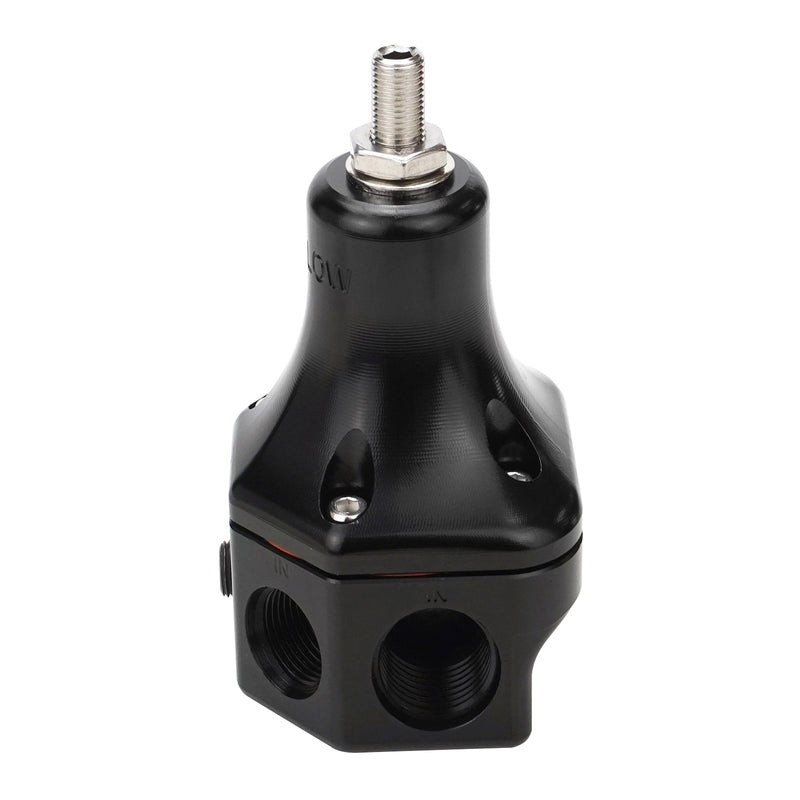 PFEFS13110 Proflow Fuel Pressure Regulator, EFI Pro, 30-75 PSI, 4-Port, 2000 HP, Billet Aluminium, Universal - SS Racetech Rods & Customs