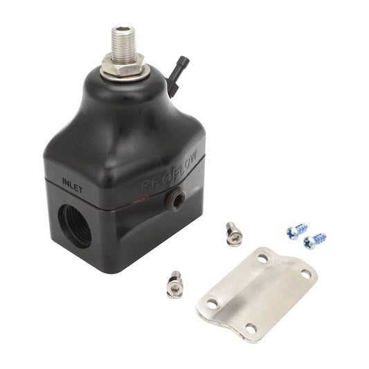 PFEFS13128 Fuel Pressure Regulator, 3-Port, Billet Aluminium, EFI Pro, 30-65 PSI, -08AN, Universal - SS Racetech Rods & Customs