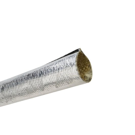 PFEHS-49012 Proflow Heat Shield, Express Velcro, Aramid, Up to 500°C, 1m Length, 12 mm ID - SS Racetech Rods & Customs