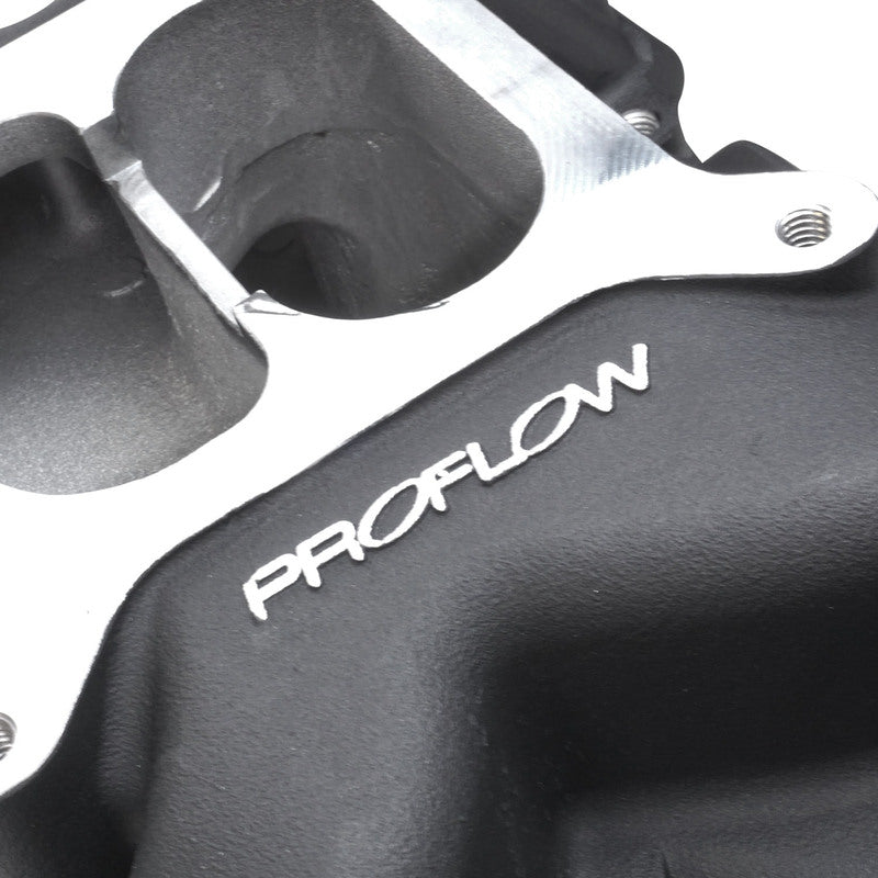 PFEM7501-BK Proflow Intake Manifold, AirMax, Aluminium, Black Square Bore, For Chevrolet, Small Block