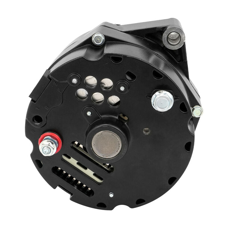 PFEPM37293BK Alternator Power Spark, 140 Amp 1-Wire, Internal Regulator, Black Powder coat, V-Belt, Chev, Holden, Commodore, Torana, Each - SS Racetech Rods & Customs