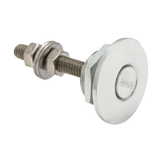 PFEQL10 Proflow Quick Release Pro Latch 31.4 mm Mini Fastener, Billet Aluminium, Polished, Kit - SS Racetech Rods & Customs