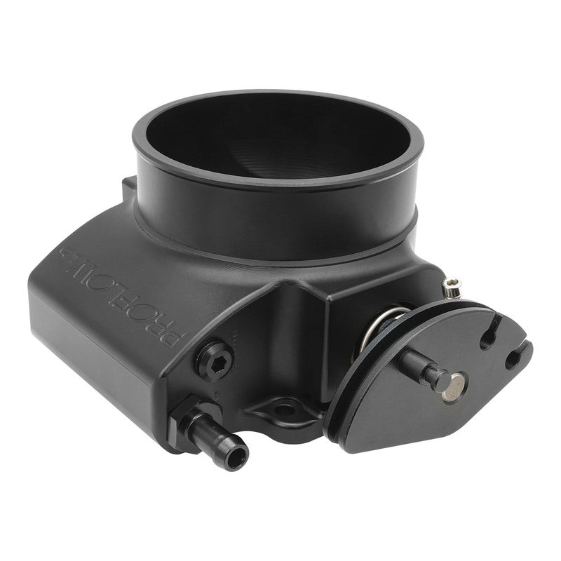 PFETBLS92BK Proflow Throttle Body, 92mm Bore Size, MPI, For Holden Commodore LS Engines, Billet Aluminium, Black Anodised