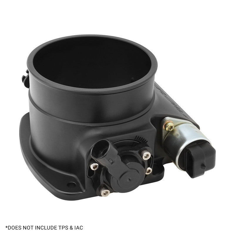 PFETBLS92BK Proflow Throttle Body, 92mm Bore Size, MPI, For Holden Commodore LS Engines, Billet Aluminium, Black Anodised