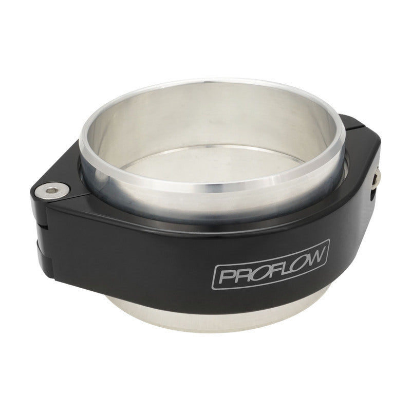 PFEWD350BKProflow Intercooler Boost Clamp Coupler, 3.50'' Tubing, Billet Aluminium, Black Anodised - SS Racetech Rods & Customs