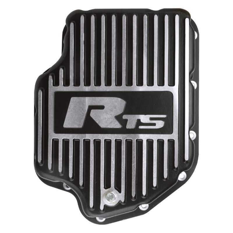 RTS20200 RTS Transmission Pan, Deep, Aluminium, Finned Black Powdercoat, GM, TH400, Kit
