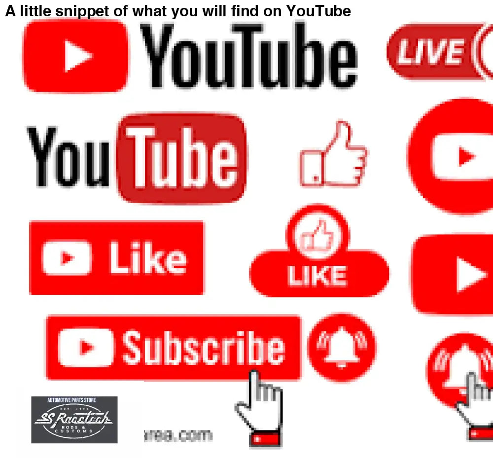 A little snippet of what you will find on YouTube SS RACETECH CARS