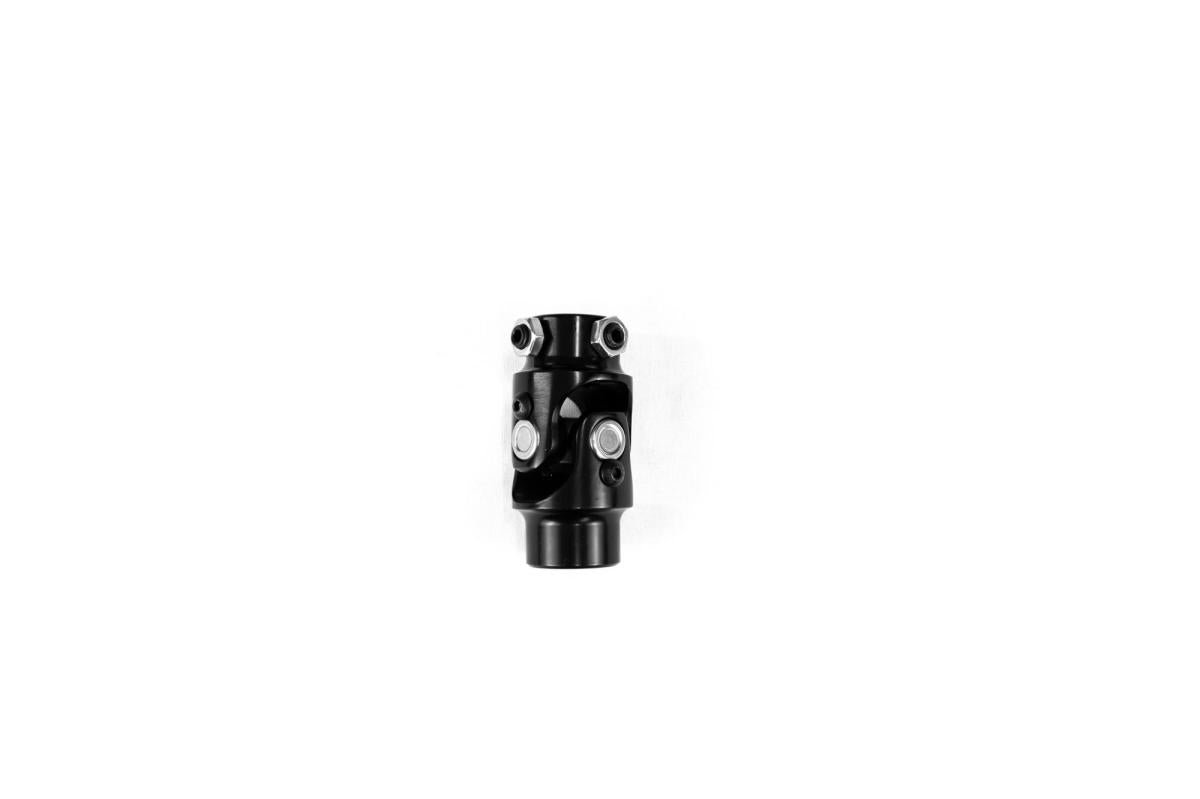 Black Steering Universal Joint 3/4 Inch DD To 9/16 Inch 36 Spline, Engineer Approved (UJ - 027) - Race Ready Gear
