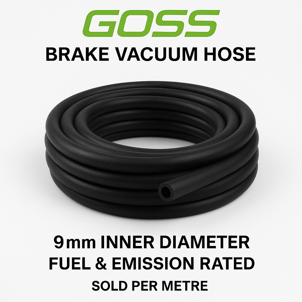 Brake Vacuum Hose 9mm ID x 1 metre LengthSS Racetech Rods & CustomsBRAKES AND PEDALS