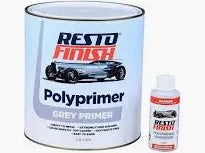 RESTOFINISH POLYPRIMER GREY 4 LTR - RESTO-GRY4