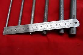 Steel round bar 8mm x 1 meter length - SS Racetech Rods & Customs