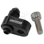 AF64-2186BLK - Aeroflow -4AN water cross-over adapter fits Holden / Chev LS - SS Racetech Rods & Customs