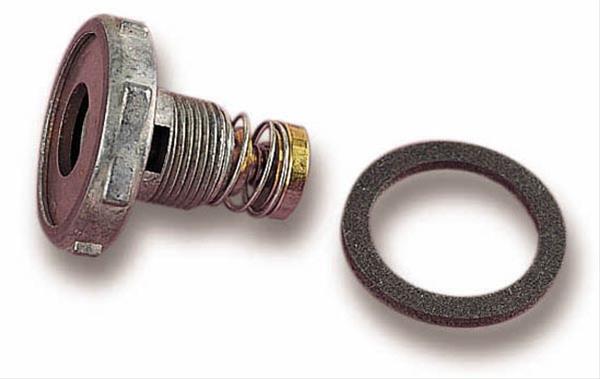 Holley Single - Stage Power Valve, Standard Flow 8.5 in. Hg in including gasket - Race Ready Gear