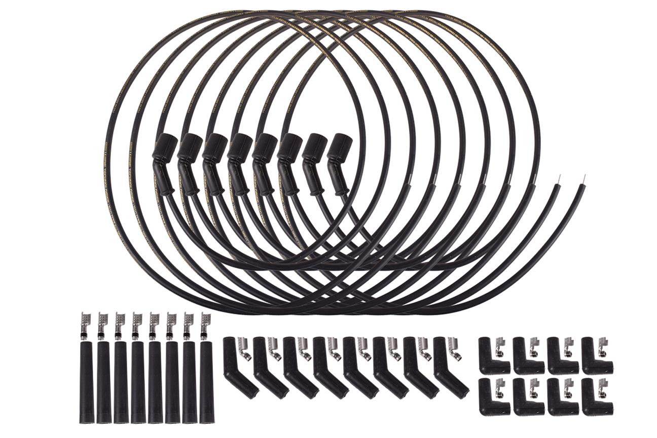 LS Universal Spark Plug Wire/Lead Set Remote Coil Relocation LS1 LS2 LS3 L98 L76- B38-551083