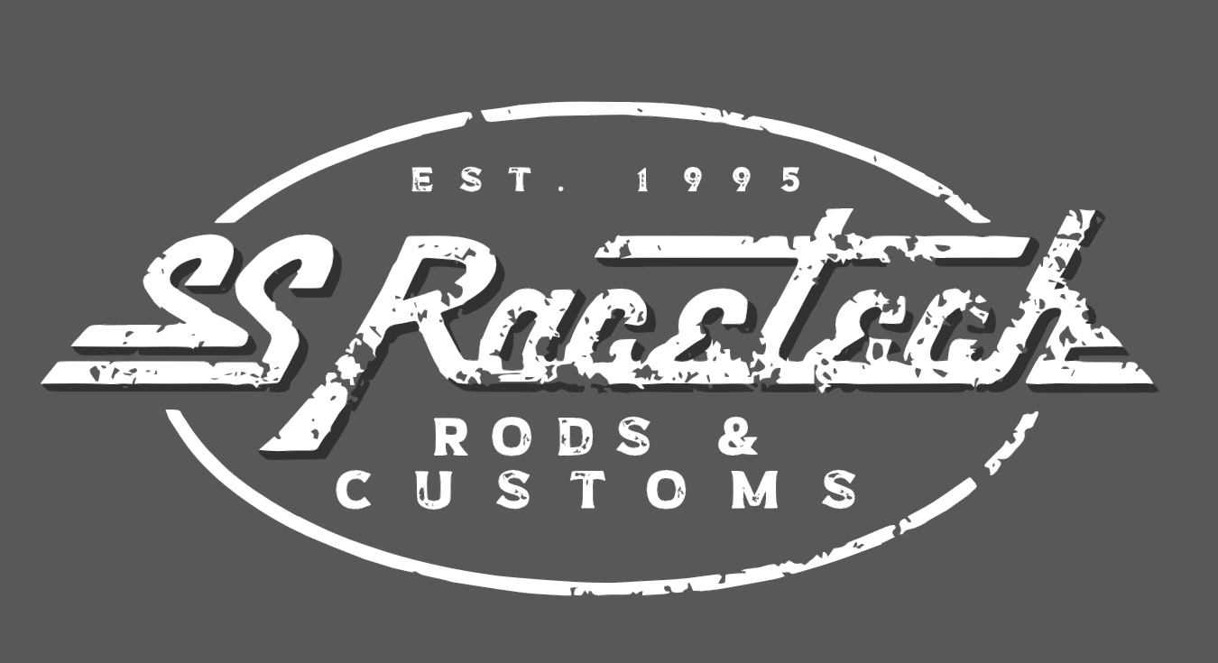SS Racetech Rods & Customs Hoodie - Black - SS Racetech Rods & Customs