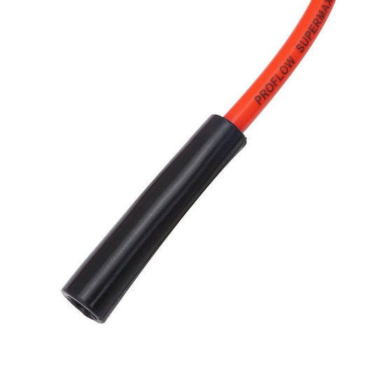 PFE-L85LSCTFR Proflow SuperMax Wire, Ignition Lead Kit, 8.5mm Spiral Core, Red, Coil Relocation Kit, Cut To Length, LS Chevrolet, Holden Commodore, Set - SS Racetech Rods & Customs