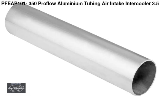 PFEAP101- 350 Proflow Aluminium Tubing Air Intake, Intercooler 3.50in. Straight 30cm Long - SS Racetech Rods & Customs