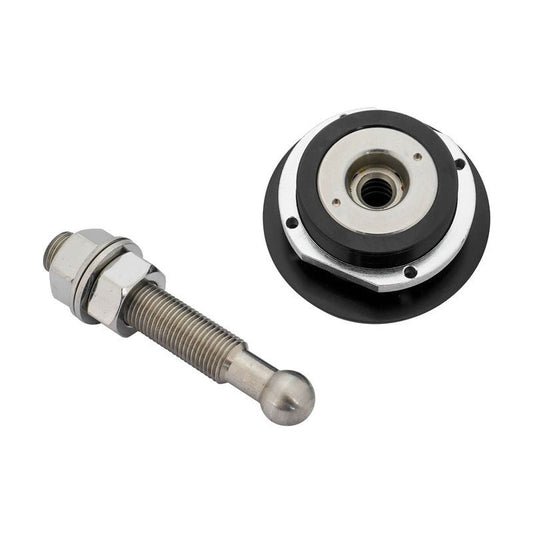 PFEQL21BK Proflow Quick Release Pro Latch 60mm Fastener, Billet Aluminium, Black, Kit - SS Racetech Rods & Customs