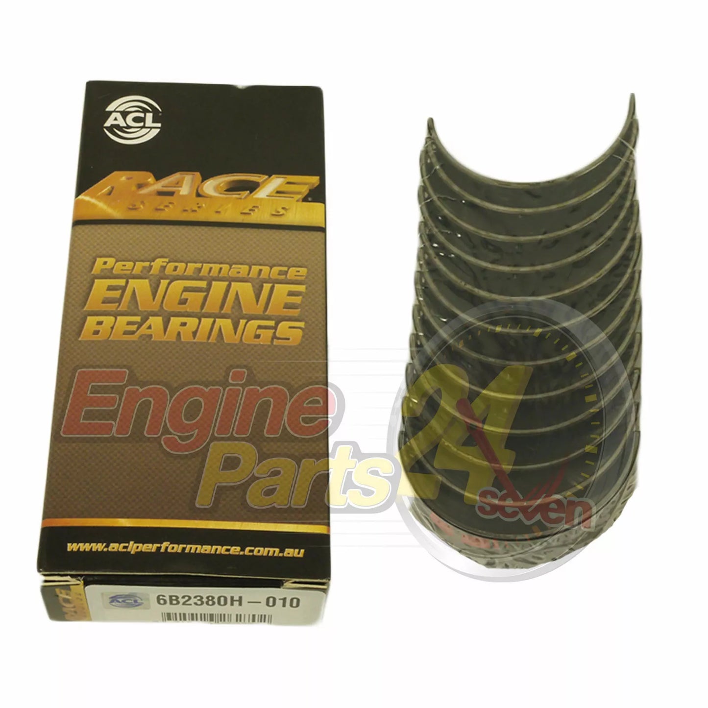 ACL6B2380H 010 - ACL Race series conrod bearing set +.010" fits holden 138-202 6 - SS Racetech Rods & Customs