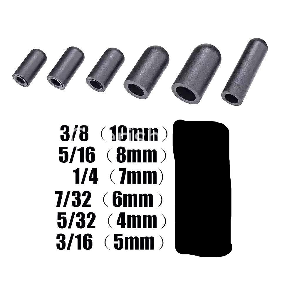 Intake Line Carburetor and Vacuum Rubber Cap Plug (Various sizes available) sold each! - SS Racetech Rods & Customs
