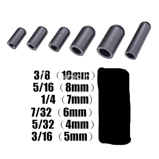 Intake Line Carburetor and Vacuum Rubber Cap Plug (Various sizes available) sold each! - SS Racetech Rods & Customs